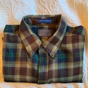 Vintage Pendleton Country Traditionals Plaid Men’s Button Down XL